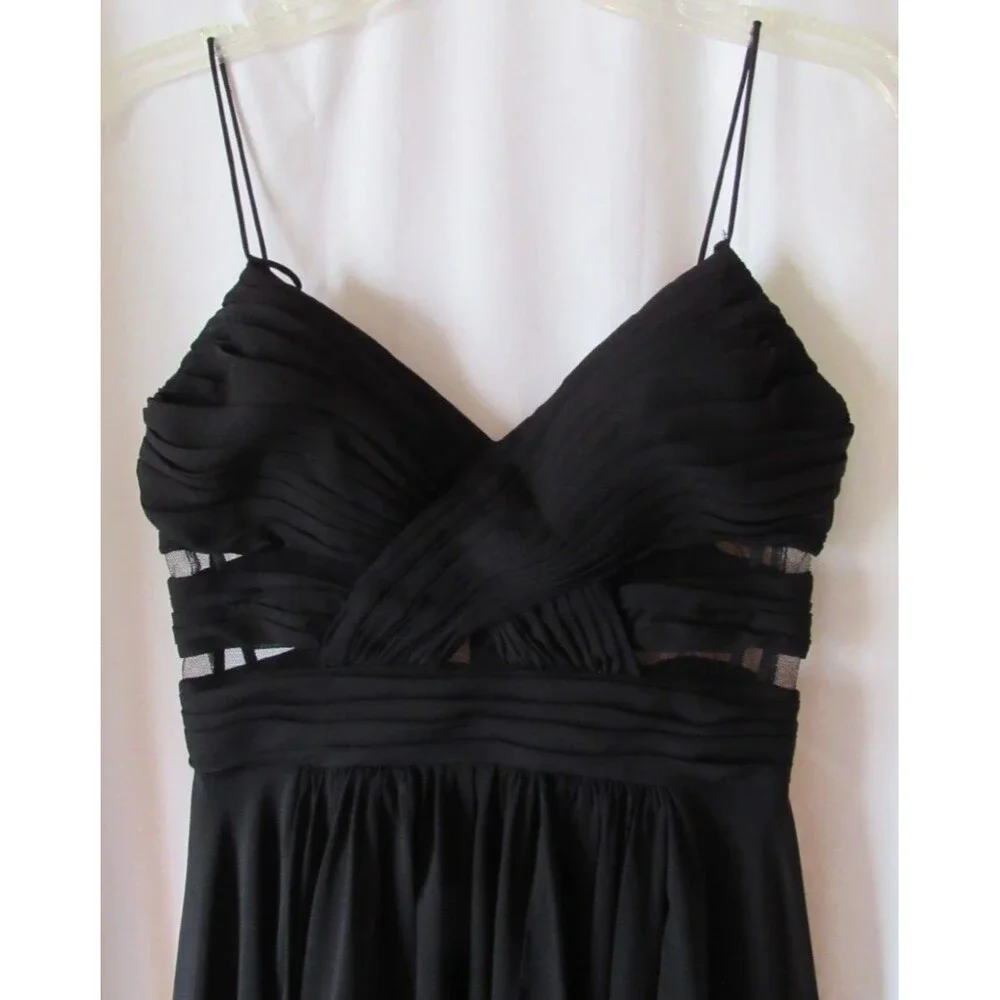 Dresses by DEB Vintage Juniors Black Formal/Prom/Party Dress Size 9/10 - Picture 3 of 9